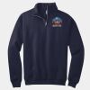 NuBlend ® 1/4 Zip Cadet Collar Sweatshirt Thumbnail